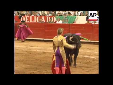 MEXICO: SUCCESS OF SPANISH FEMALE BULLFIGHTER LAUNCHES DEBATE