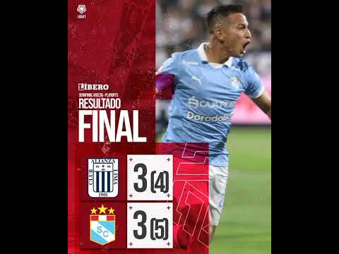 Alianza Lima 3-3 Sporting Cristal Penalties (4-5) / Commentary by RPP Radio Harold Garcia / Liga 1 🏆