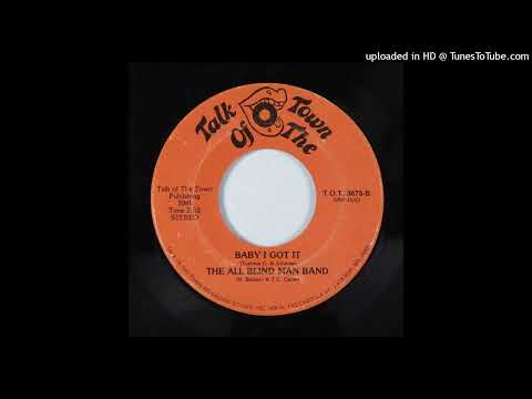 Rare Gospel Soul 45 The All Blind Man Band – Baby i got it