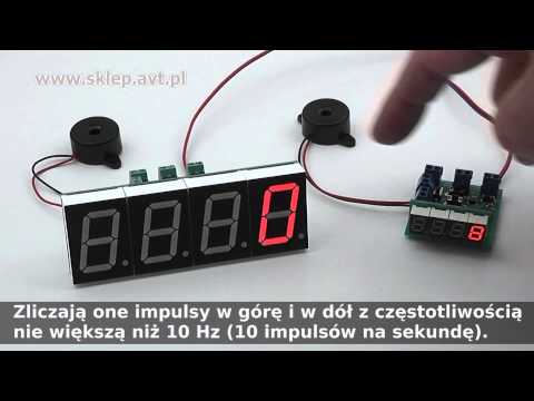 AVT1750 - LICZNIK IMPULSÓW