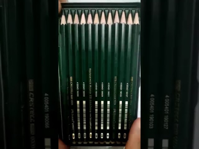 Vídeo relacionado con FABER-CASTELL 205045 - Lápiz Castell 9000 con punta de goma, dureza HB, 12 unidades