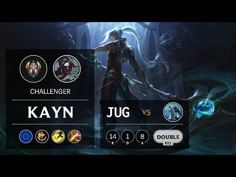 Kayn Jungle vs Volibear - EUW Challenger Patch 10.2