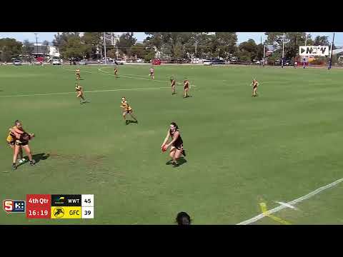 Round 2 SANFLW AAMI Rookie -Glenelg's Tessa Davis (Brighton FC)