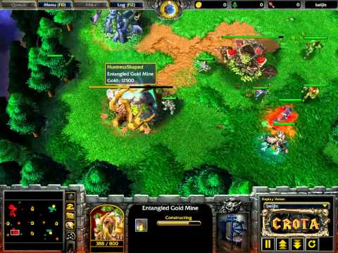 WarChiefRich (NE) vs Anima (HU) - G3 - WarCraft 3 - WC833