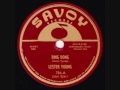 Lester Young Band - Ding Dong - 1949