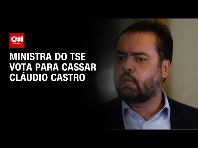 Relatora Isabel Gallotti vota para cassar chapa de Cláudio Castro no TSE | CNN NOVO DIA