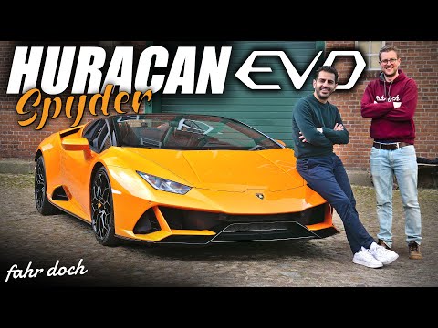 The FIRST in Germany! Lamborghini Huracan EVO Spyder with Hamid Mossadegh | Review | Drive it