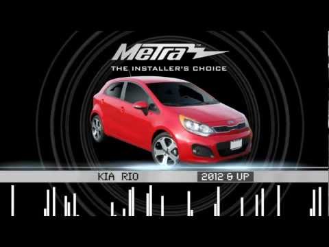 Metra Kia Rio 2012 & UP dash kits 95/99-7353CH