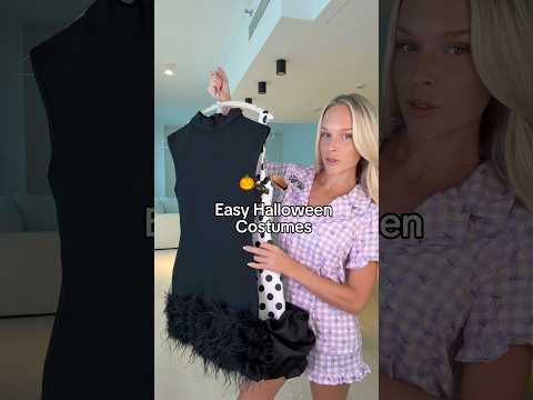 Easy Halloween Costumes you probably have at home! #halloweencostume #halloweeninspo
