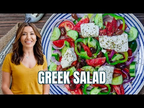 Easy Traditional Greek Salad Recipe