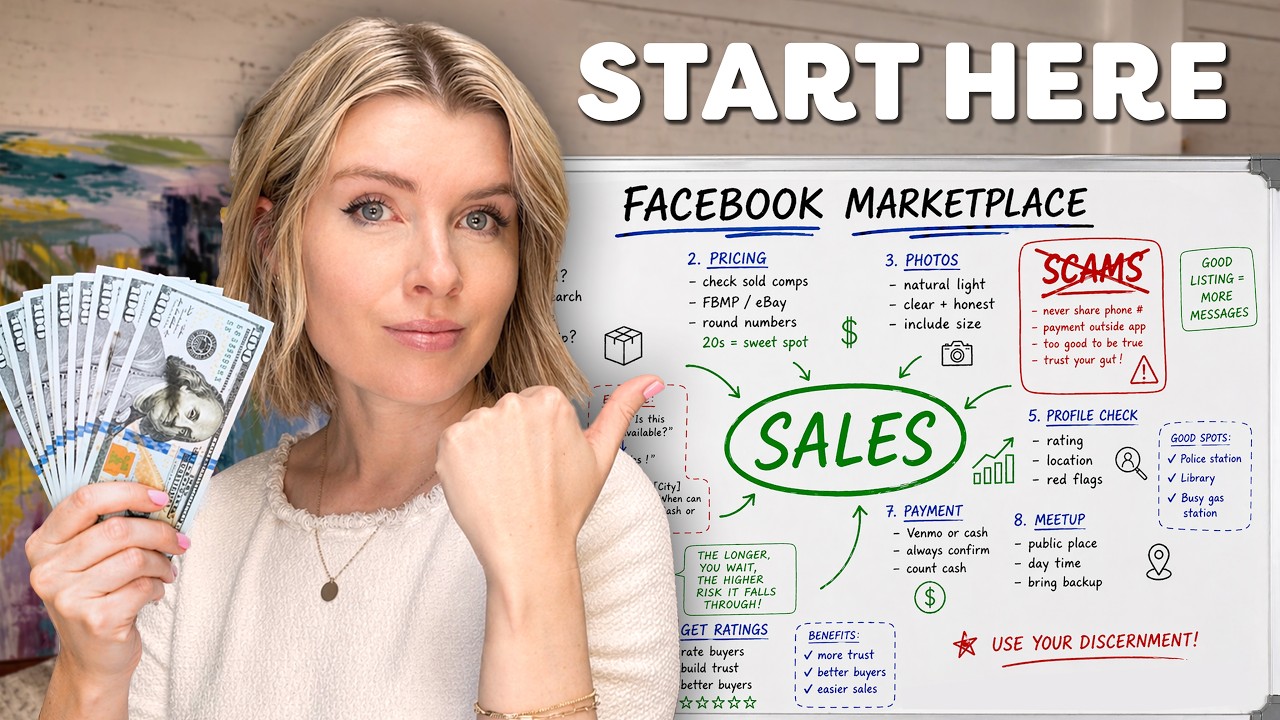 My Facebook Marketplace System for Faster Sales (Without the Scams)