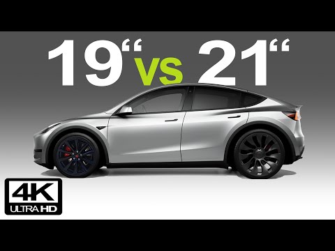 Tesla Model Y - 19" vs 21" wheels: The moment of truth!