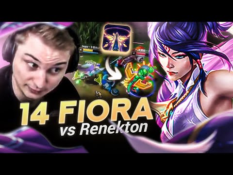 IS HE MANIPULATING HIS BRANDS?! - Pandora Reacts "14 Fiora vs Renekton - 14Fiora Fiora Guide"
