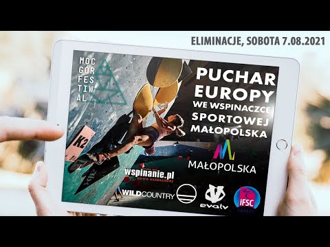 European Bouldering Cup - Krakow (eliminacje), 07.08.2021