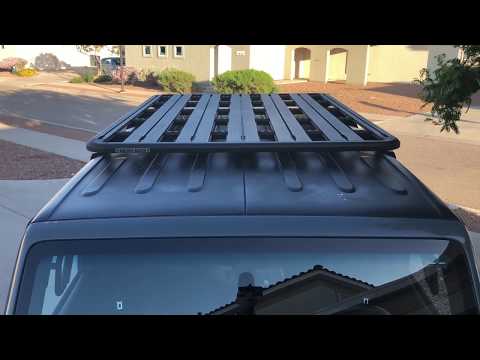 Rhino Rack Pioneer Platform Back Bone System for Jeep JK