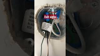 Milwaukee electrician exit signs
