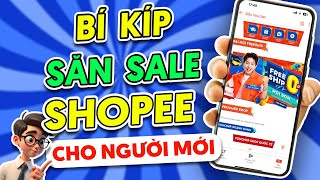 How to Hunt for Sales on Shopee for Newbies from A–Z | Tips to Get Freeship Codes, 1K, 100K | Hun...