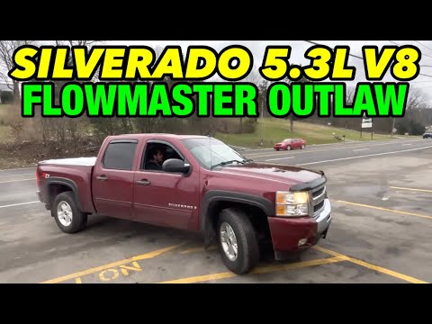 2009 Chevy Silverado 5.3L V8 Exhaust w/ FLOWMASTER OUTLAW!