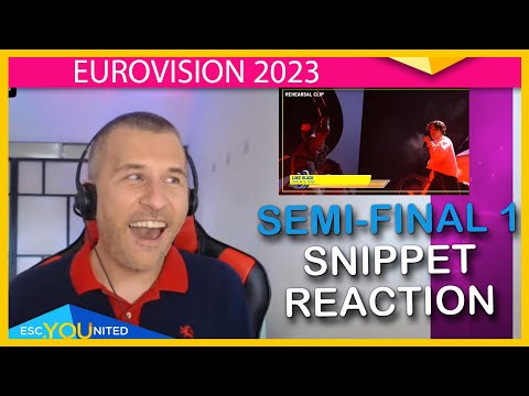 Eurovision 2023 -  Day 4 - Rehearsals Roundup REACTION (Semi-Final 1)