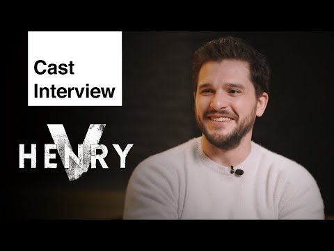 Henry V | Interview with Kit Harrington | National Theatre Live