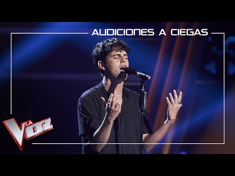 Nicolás Moreno - La despedida | Blind auditions | The Voice Antena 3 2022