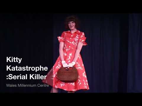 Kitty Katastrophe: Serial Killer @Cardiff Cabaret Club #cardiffcabaretclub #foofoolabelle #burlesque