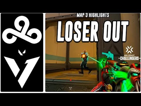 Cloud9 vs Version1 - Map 3 HIGHLIGHTS | VCT NA 2022 Stage 1 Challengers | VALORANT - C9 vs V1