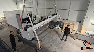 ​12 kW 12000x3000 mm Dev Fiber Metal Lazer Makinesi Kurulumu! ⚡