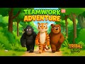 Teamwork Adventure Jungle Cleanup With Toto Gogo Bobo