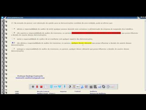 Questão 38 Auditoria Receita Federal 2009 Auditor Fiscal - Prof. Rodrigo Fontenelle