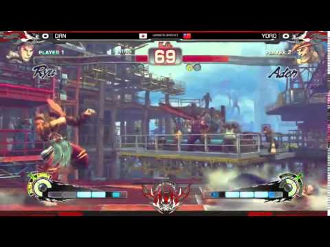 Shadowloo Showdown V USF4 Yoro(Adon) vs Dan(Ryu)