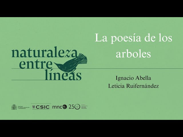 Vídeo relacionado con La poesía de los árboles (Ilustrados)
