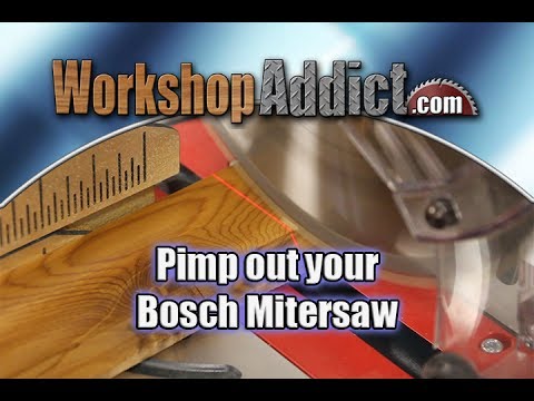 Pimp out your Bosch Mitersaw | Laser Washers