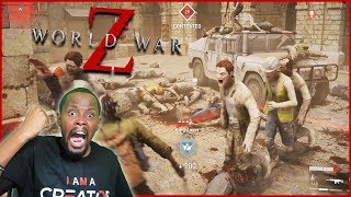 Crazy Zombie Infested Capture The Flag! - World War Z Gameplay