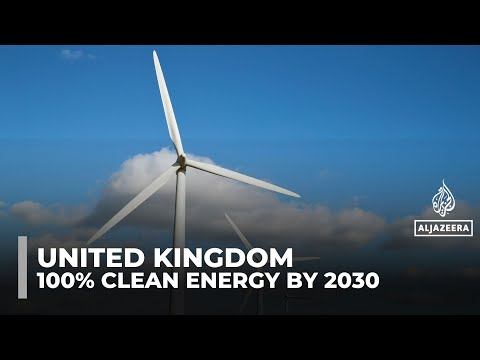 UK aims for 100% clean energy by 2030 amid global oil crisis
