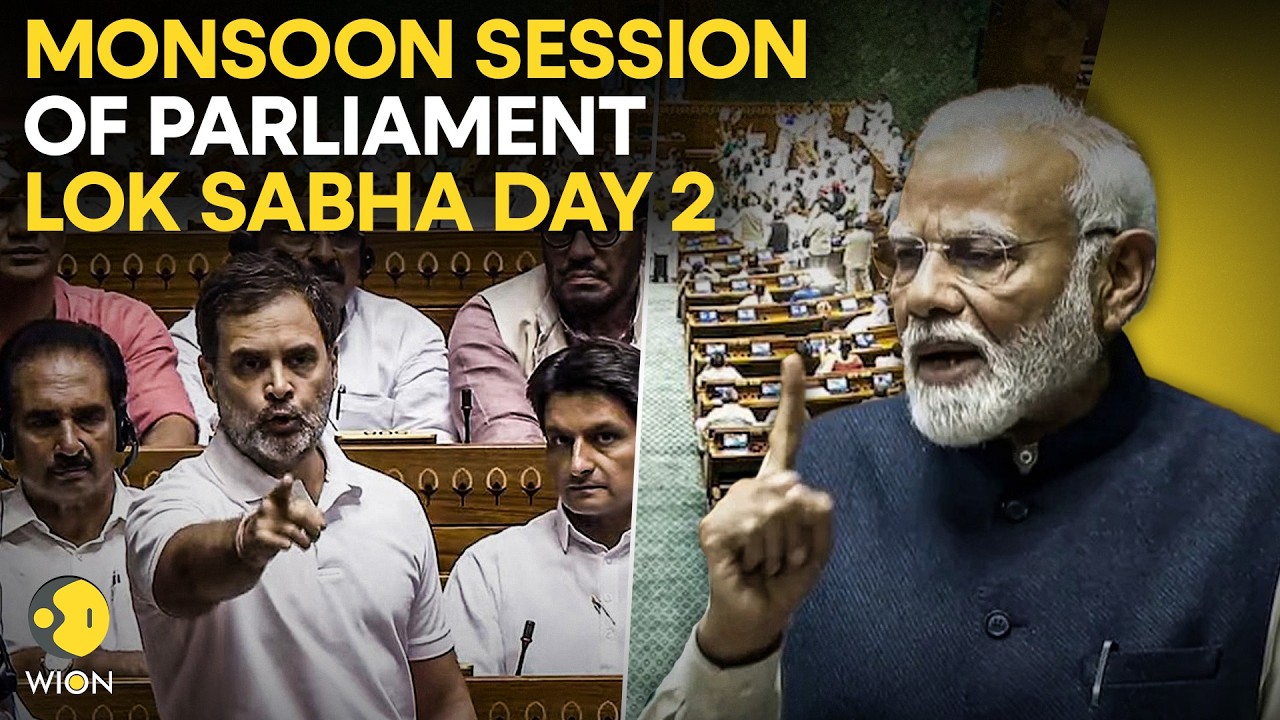 Lok Sabha LIVE: Govt Vs Opposition Over Ram Mandir & Cockroach Janta Party Protest | WION