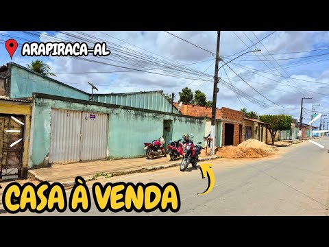CASA ANTIGA À VENDA ARAPIRACA ALAGOAS BRASIL 