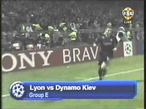 2006 (November 1) Olympique Lyonnais (France) 1-Dynamo Kiev (Ukraine) 0 (Champions League).mpg
