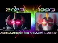 Mighty Morphin Power Rangers Megazord 1993 And 2023