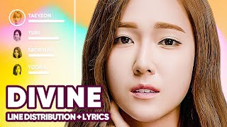 Girls&#39; Generation - Divine (Line Distribution + Lyrics Karaoke) PATREON REQUESTED