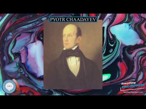 Pyotr Chaadayev 👩‍🏫📜 Everything Philosophers 🧠👨🏿‍🏫
