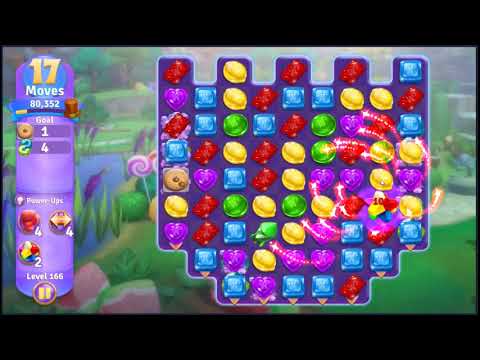 Wonka's World of Candy Level 166 - NO BOOSTERS + FULL STORY 🍫 | SKILLGAMING ✔️