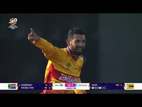 Highlights | Zimbabwe vs South Africa | Icc Men's T20 World cup | Match 51 | Super 8 |