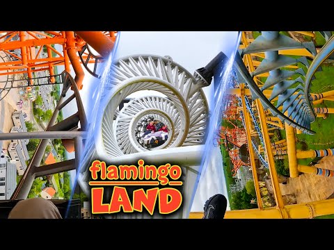All Roller Coasters at Flamingo Land (Malton, Yorkshire 🇬🇧)
