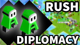 The Opponent RUSHED DIPLOMACY - Pro Polytopia Gameplay