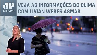 Chuva continuará no Sudeste no feriado de Páscoa