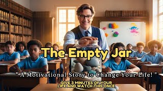 The Empty Jar: A Powerful Story on Life's Priorities #motivationalstory  #lifelessons #inspiration