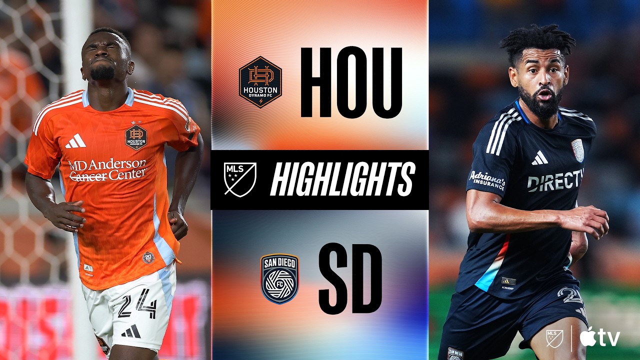 Houston Dynamo vs San Diego Highlights