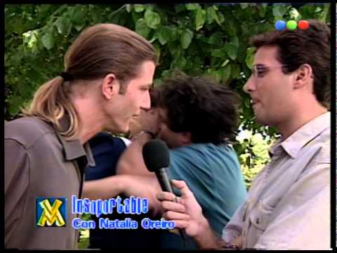 Blooper, Diego Pérez le da un beso a Natalia Oreiro - Videomatch 98