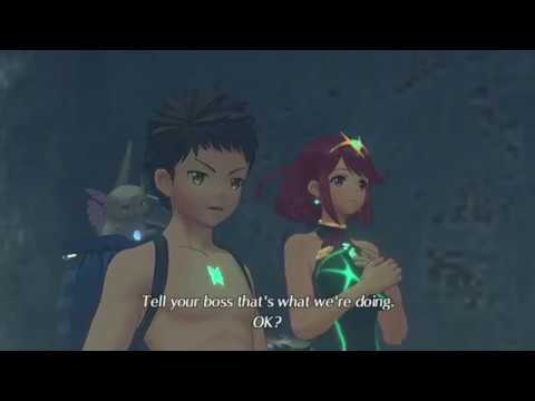 Xenoblade Chronicles 2 Swimsuit Edition Cutscene 148 - Under the Praetor's Command